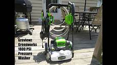 Greenworks Power Washer